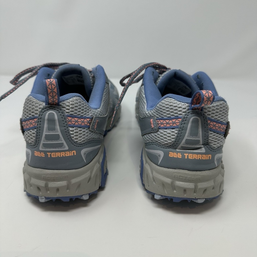 👟 New Balance 412 v3 Trail Running  Shoe Sneaker Womens  Size 10 Gray Blue - Picture 4 of 7